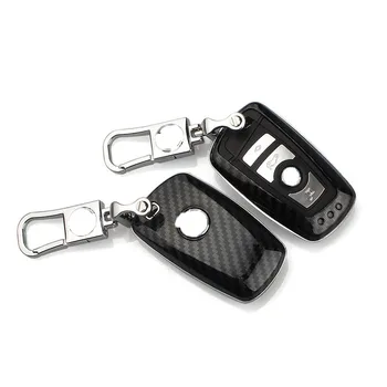 

Real Carbon Fiber Car Auto Key Cover Protection Case Modified Shell For Bmw e46 e39 e90 e36 e60 f30 f10 e34 e30 f20 Accessories