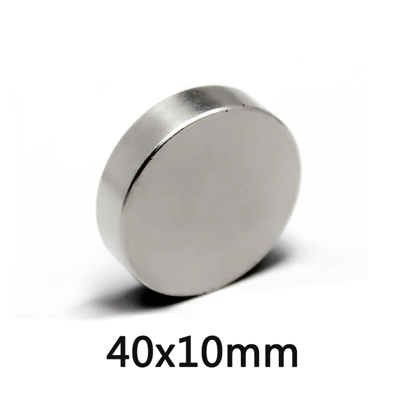 

1PCS 40x10 mm N35 Big Round Magnets 40mmx10mm Neodymium Magnet Dia 40x10mm Permanent NdFeB Strong Powerful Magnetic 40*10