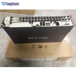 Бесплатная доставка Huawei GPON OLT MA5608T 1 * MCUD1 10G плата управления, 1 * MPWC DC, 2 * GPFD 16 портов C + терминал оптической линии 2U высота