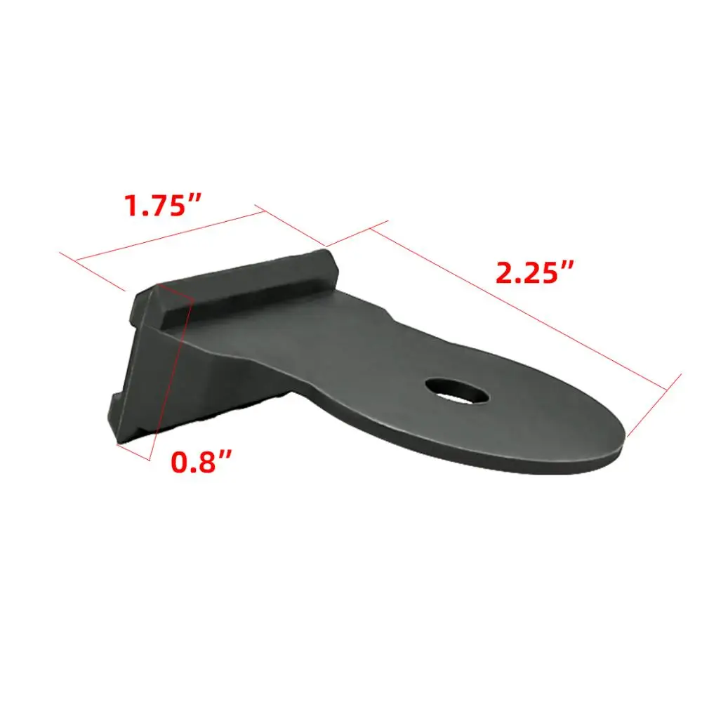 Tactical headset COMTAC bracket ARC OPS CORE helmet bracket rail adapter and tactical flashlight mounting kit platform Gray