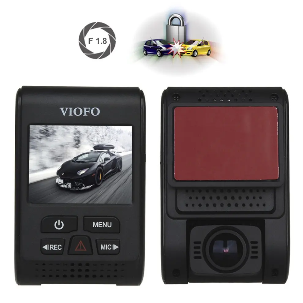 

VIOFO 2.0" LCD High Definition Night Vision Vehicle Recorder 2K On-Board Camera Dash Camera Lane Departure Warning