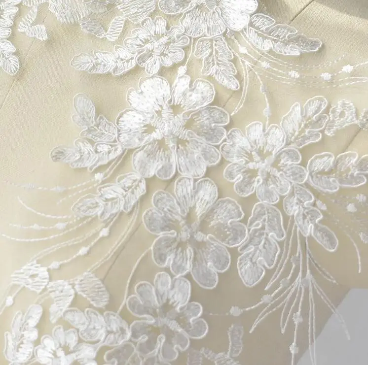 Lace Accessories Wedding Veil Head Ornaments 1 Piece 42*20cm