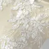 1 Piece 42*20cm Off White Black Delicate Glitter Wedding Veil Head Ornaments Lace Applique Lace Trim Dress DIY Lace Accessories ► Photo 3/6