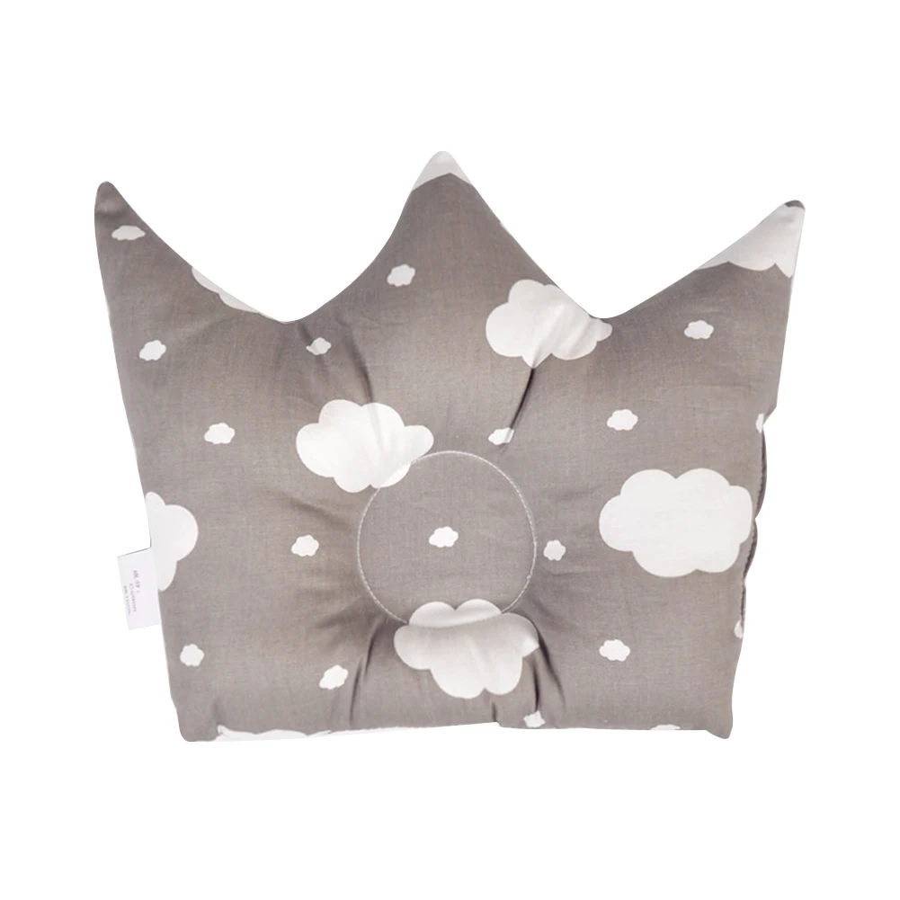 Colored Cotton U Shape Baby Head Shaping Pillow for Newborns Baby Anti-roll Pillow Prevent Flat Head Crown Bear Colored Cotton U Shape Baby Head Shaping Pillow for Newborns Baby Anti-roll Pillow Prevent Flat Head Crown Bear