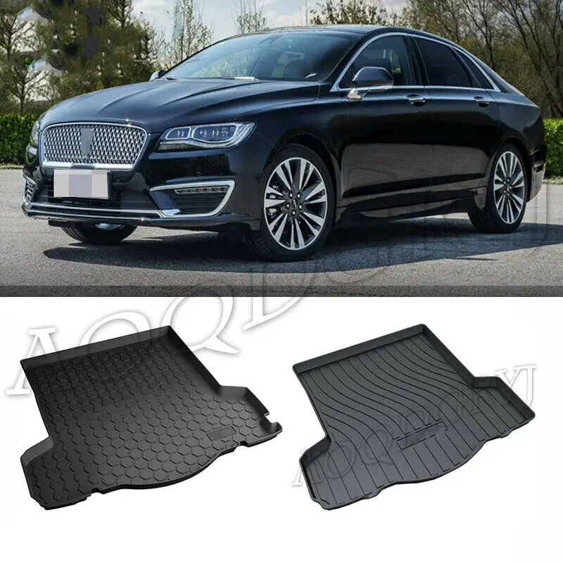 

Fits For Lincoln MKZ 2017-2020 Car TPO Water Proof Trunk Protector Mat Carpet Mat Floor Mat Moulding Styling Accessories 1PCS