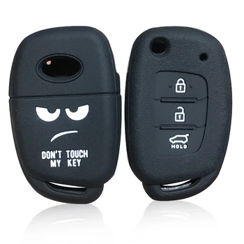

Silicone Car Cover Case For Hyundai Tucson Sonata Ix35 Ix25 I20 Creta Santa Fe GLS SPORT Elantra Reina Key Case Holder Fob
