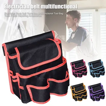 

Electrician Tools Belt Tools Bag Multifunctional Tool Bag Tools Pouch Repairing Accessories QP2