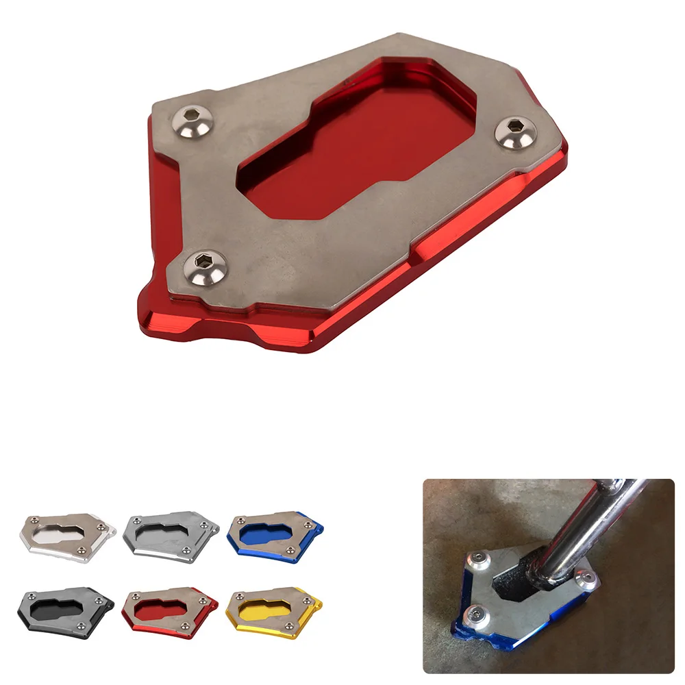 

Motorcycle Kickstand Widenin Base Support Plate Foot Side Stand Extension Pad For HONDA CBR650F CBR250F CBR300R NM-4 2014-2015