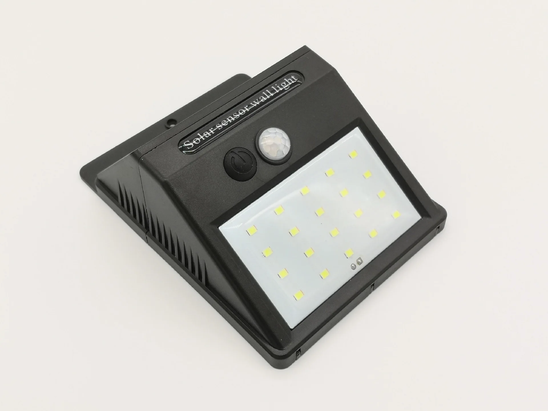 20led-сплит тип человека реагирующая на движение Солнечный настенный светильник Три режима пейзаж двора лампа Би gua deng треугольник