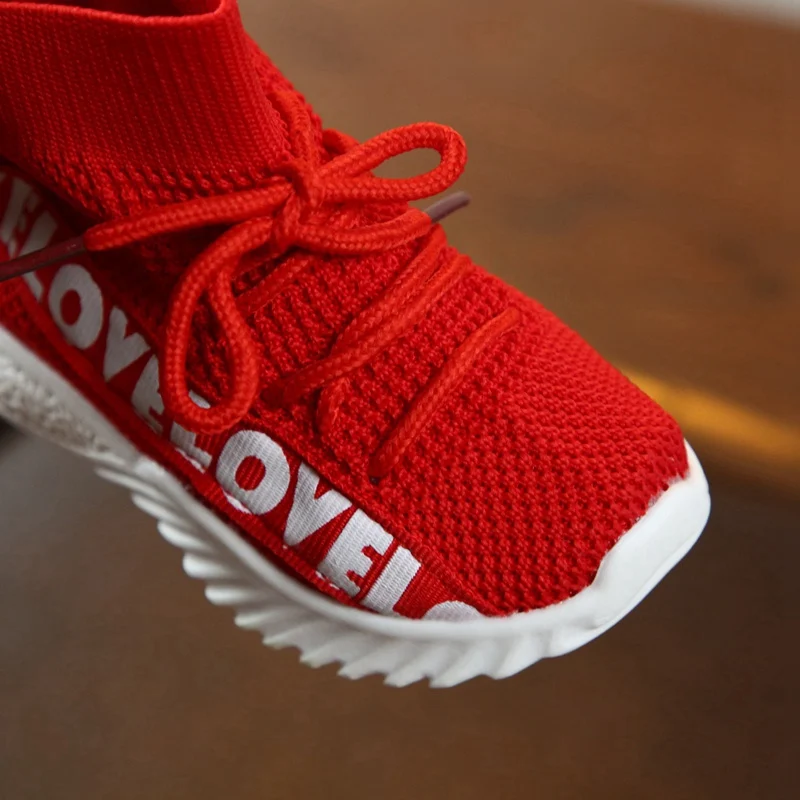 FREE SHIPPING Kids Walking Shoes Sneakers Print JKP4468