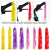 2Pcs 30cm Colorful Tricycle Handlebar Streamers Tassels Kids Girl Boys Bike Bicycle Decoration Scooter Parts Cycling Accessories ► Photo 3/6