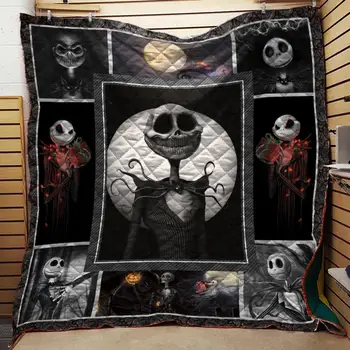 

Halloween zombie bride 3D Quilt Blanket For Kids Adults Bedding Throw Soft Warm Thin Office Blanket With Cotton Quilt style-6