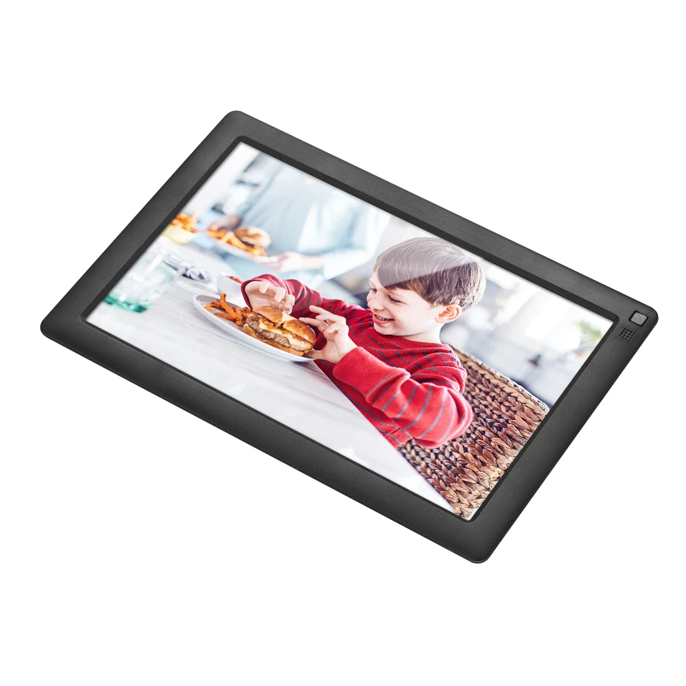 Andoer 10,1 дюймов ультратонкий ips lcd цифровой фоторамки альбом 1280*800 с 8 Гб карта памяти пульт дистанционного управления