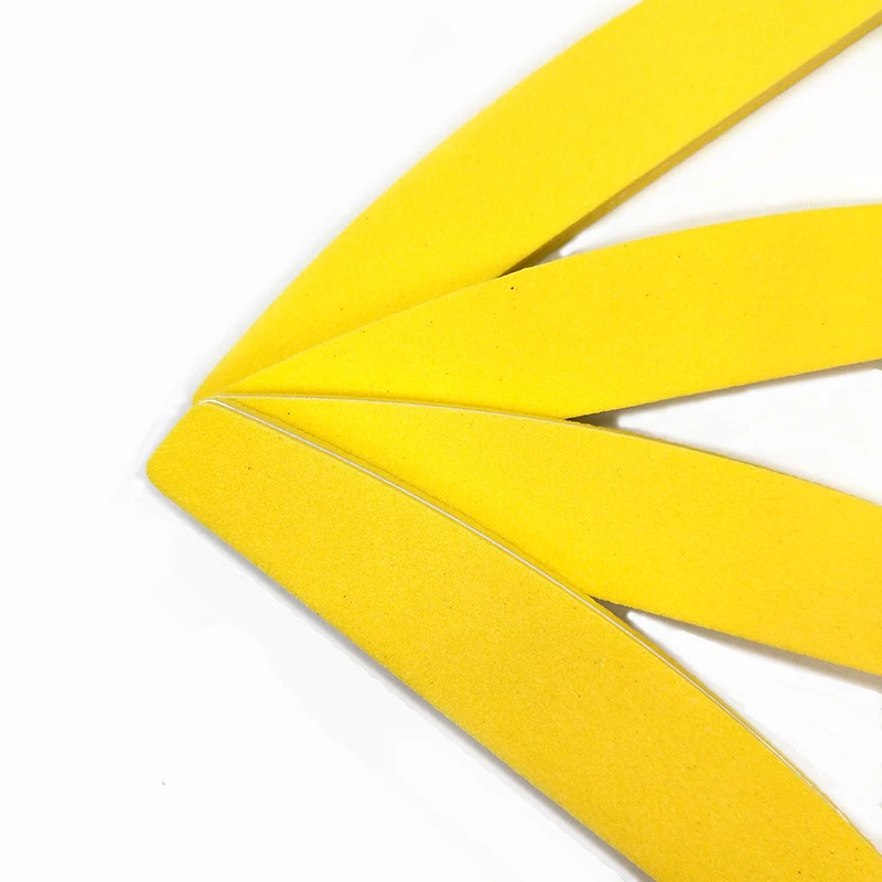 5Pcs/lot Half-Moon Shape Nail File Sponge Double Side Buffer Polishing Limas 100/180 Nail Files Set Manicure Art Beauty Art Tool