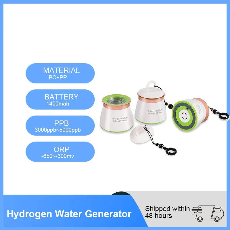 spe-pem-high-hydrogen-concentration-pocket-hydrogen-water-generator-rich-hydrogen-water-maker-ionizer-with-dupont-membrane