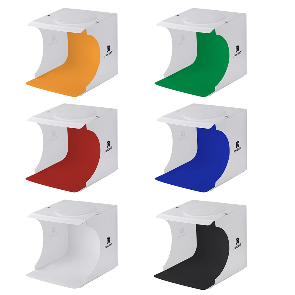  Mini 2 LED Light Room Photo Studio Lighting Tent Backdrop Cube Box