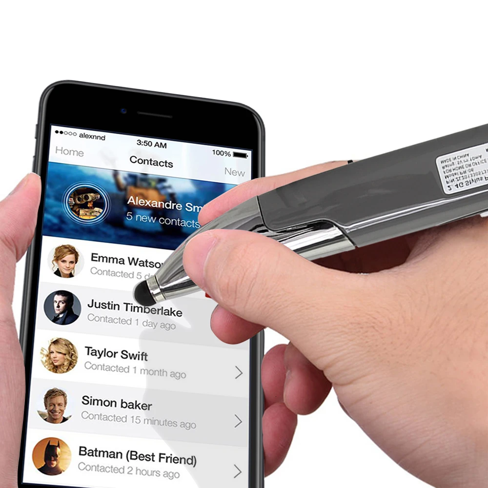Pen Mouse with Touch Stylus Pen