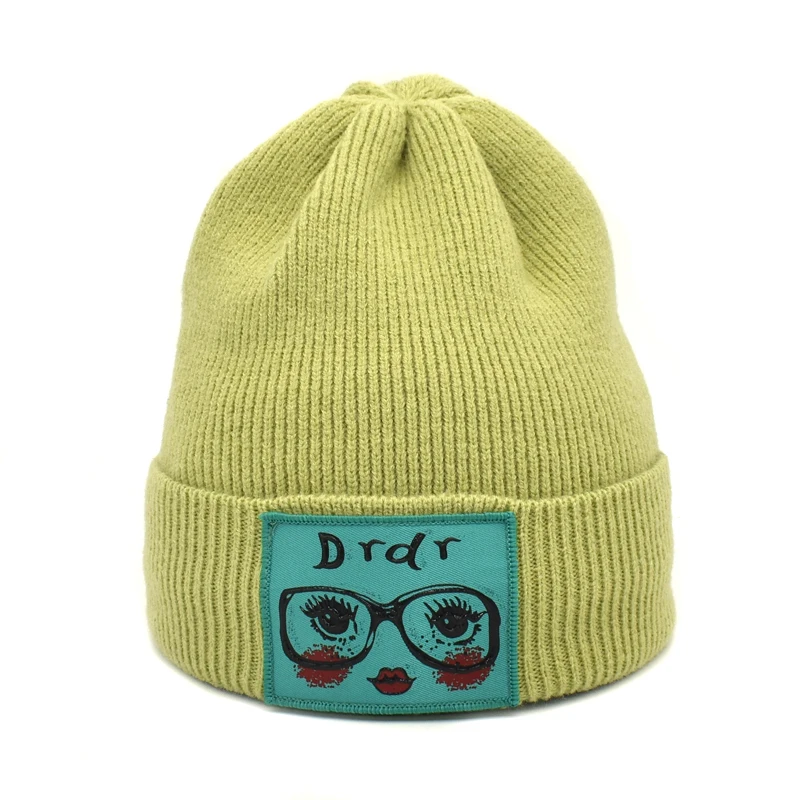 

FUODRAO New Winter Wool knitted Beanie Hat Women Casual Hat Warm Skullies Cap Angora Pompom Gorros cap Z26