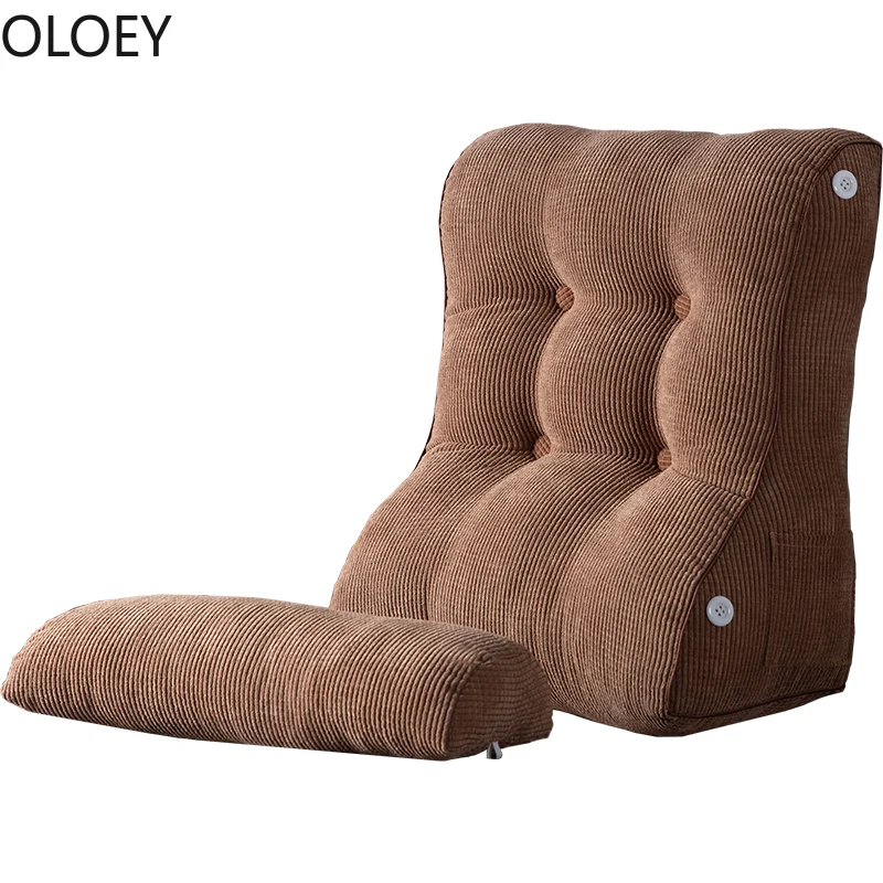 Bedside Cushion Headboard Triangle Sofa Bag Bed Pillow Large Chair Cushions Backrest Pad Seat Home Decor | Дом и сад