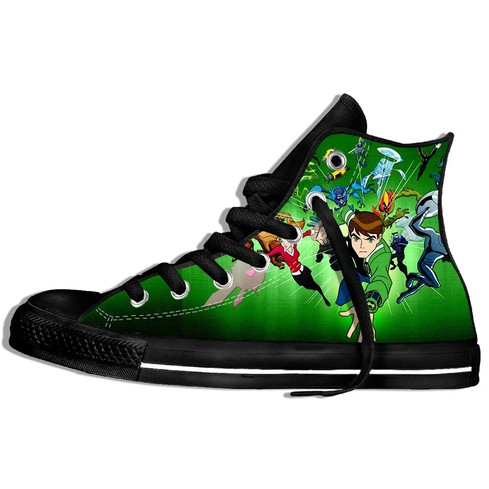 Новинка Omnitrix Ben 10 мужские и женские удобные летние высокие кроссовки с рисунком аниме