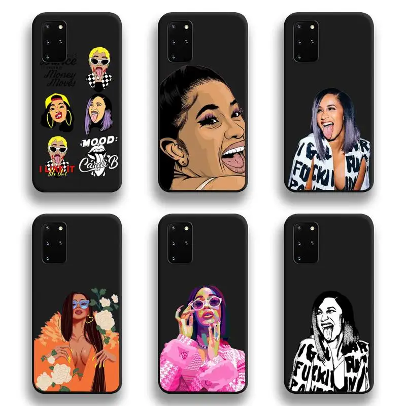 cardi b Phone Case For Samsung Galaxy S20 FE plus Ultra S6 S7 edge S8