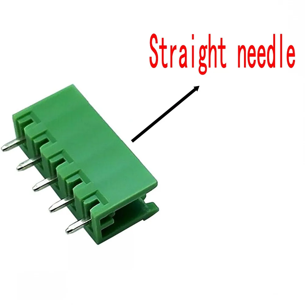 100PCS 피치 5.08mm 터미널 블록 커넥터 2EDG 5.08mm 2-12 핀 Pcb 나사 커넥터 터미널 블록 KF2EDG 소켓 PCB 나사