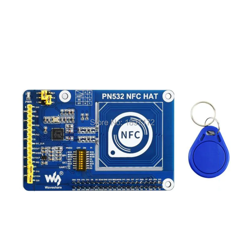 Raspberry pi pn532 nfc шляпа