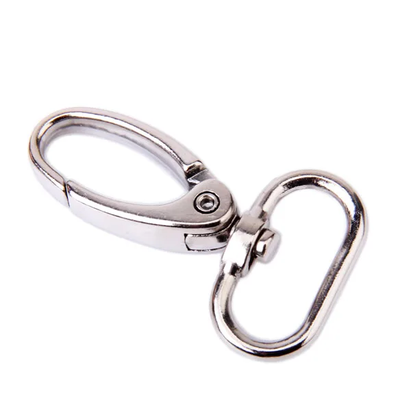 15x Swivel Trigger Snap Hooks Key Ring Chain Dog Leashe Bag Craft silver color