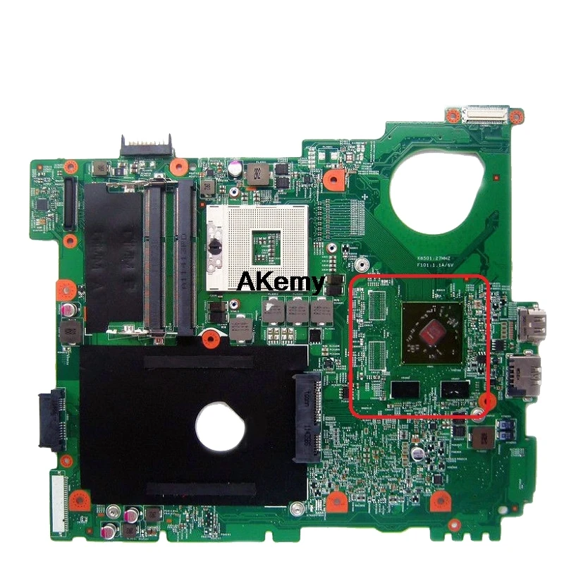 N5110 для DELL inspiron 15R N5510 CN-0J2WW8 0J2WW8 HM67 DDR3 GT525M 1 ГБ GPU оригинальная материнская плата Тест de