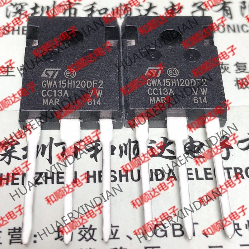 10 шт./лот и GWA15H120DF2 STGWA15H120DF2-247 1200V 15A