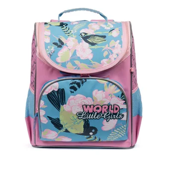 

Cartoon Floral Pattern School Bags for Girls Kids Backpack Waterproof Orthopedic Backpacks Grade 1-4 Kid Satchel Mochila Escolar