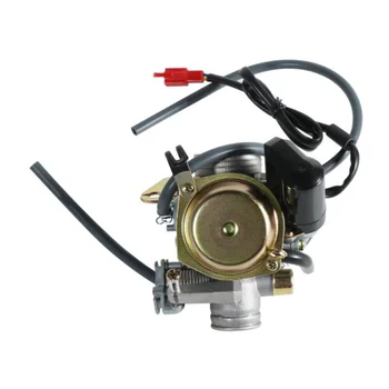 

2-Pin Connection Carburetor 1pc 24mm PD24J Carburetor For GY6 150CC 125cc Complete PD24J Carburetor Assembly