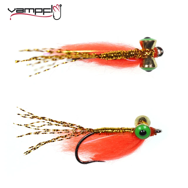 Vampfly 4pcs #3 New Saltwater Fly Fast Sinking Clouser Minnow