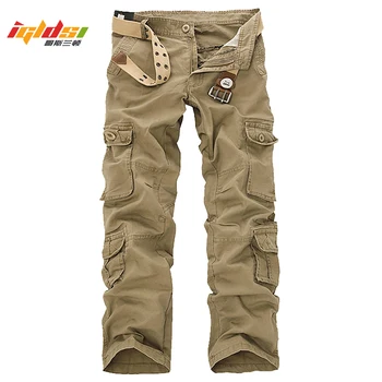 

Men Spring Tactical Cargo Pants Military Male Autumn Camouflage Printed Overalls Casual Army Straight Long Trousers Plus Size 46