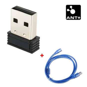 

USB ANT+ STICK Ant adapter for Zwift G armin Sunnto Tacx Bkool PerfPRO Studio CycleOps TrainerRoad Bike trainer with 1.5M Cable