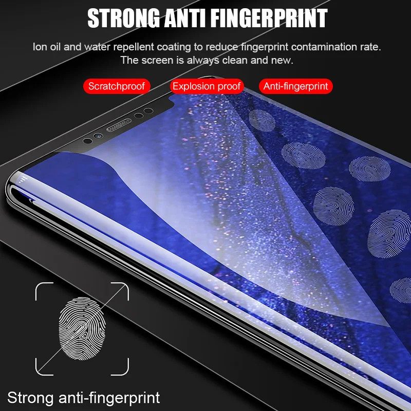 2-1 шт полная защитная Гидрогелевая пленка для huawei P30 P20 Pro Защита экрана для huawei mate 20 10 Lite P smart стеклянная пленка