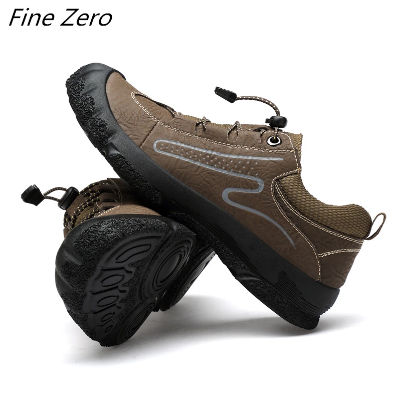 Новая уличная походная обувь Нескользящая одежда кроссовки мужская обувь для пешего туризма спортивная обувь мужские черные осенние zapatos hombre