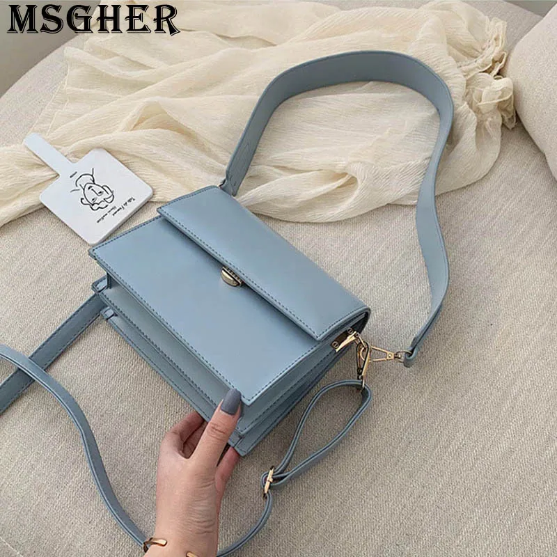 MSGHER Твердые заслонки Для женщин плеча мешок, сезон осень-весна; Винтаж Дикий Пояс стиль JokerFresh Цвет осень в сдержанном стиле, дамская сумочка, Женская сумочка, WB3042