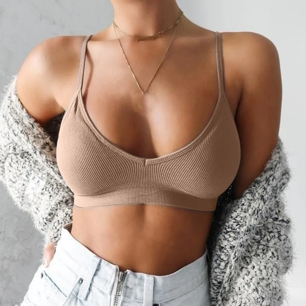 Sexy Ladies Crop Top Casual Tank Top Sleeveless Sports Tight Fitting Tops Knitting Tops Women Cropped Clothes haut femme