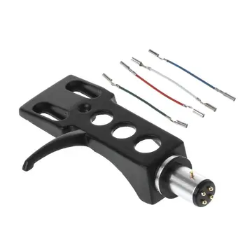 

Turntable Headshell Mount Universal LP Phono Cartridge Replacement Phonograph Head Holder Stylus Lead Wire