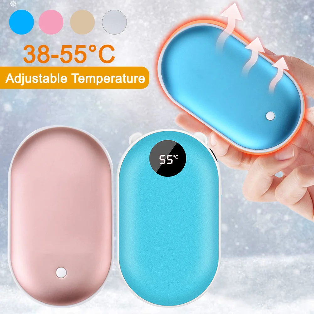 Portable Mini USB Hand Warmer Rechargeable Winter Hand Heating Stove Warmers UK 