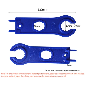 

1set PV Assembling and Disassembling Unlock / Clamping / Locking Wrench Tool Cable Connector for Solar Panel Spanner Lever