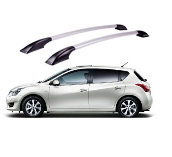 Для Nissan Tiida хэтчбек Автомобильный Алюминиевый сплав Багажник на крыше Перевозчик бар автомобильные аксессуары