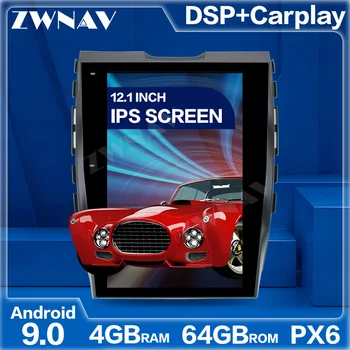 

PX6 4G+64G Tesla Style Big Screen Android 9.0 Car Multimedia Player For Ford EDGE 2015-2019 car GPS Audio Radio stereo head unit