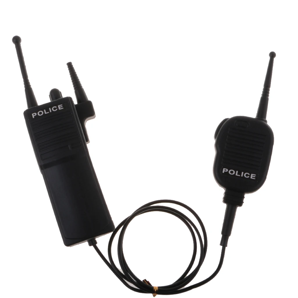 Novelty Police Interphone Two Way Radio Toy Cosplay Birthday Party Prop