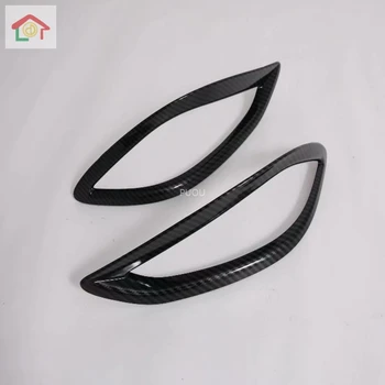 

For Toyota Rush 2018 2019 2020 Carbon Fiber Rear Fog Light Lamp Cover Trim Exterior Accessories Decoration Frame Car Styling