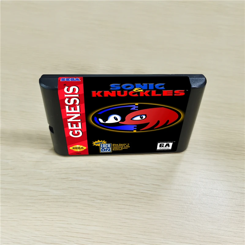 Картриджи для игр Sonic и Knuckles 1 16 бит MD консоли MegaDrive Genesis|knuckles knuckle|knuckles sonicgame cartridge bits