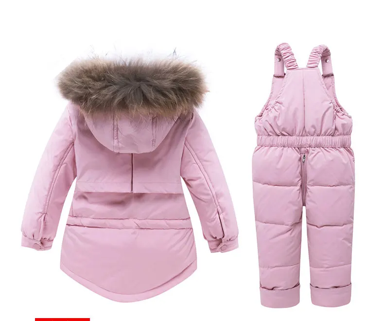 Baby Clothing Sets Newborn Winter Autumn White Duck Down 0-24 Monthes Warm Dirtyproof Windproof Girls Jacket baby Training suit