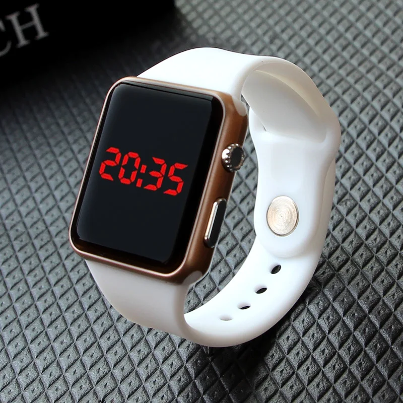 Бренд силиконовый спортивный светодиодный цифровые кварцевые часы для мужчин и женщин модные наручные часы Relogio Masculino Feminino