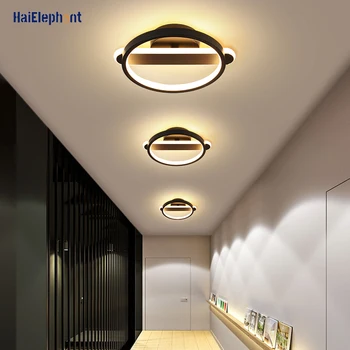 

Modern Round Square Aisle Chandelier Lighting For Bedroom Corridor Balcony Loft Home Deco LED LightsLuminaire Lamps Fixtures